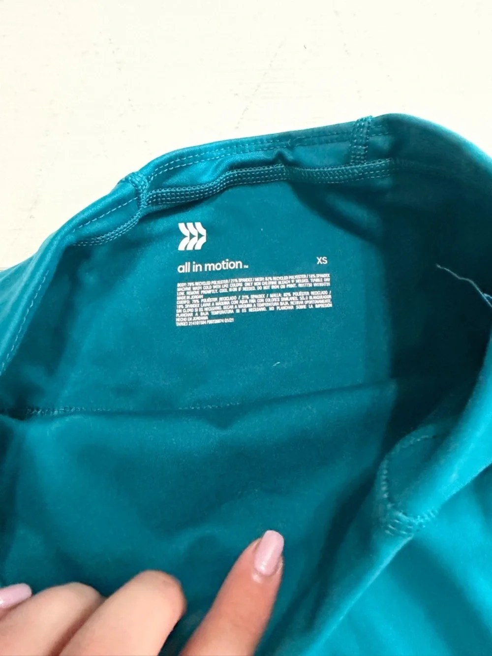 all in motion teal old